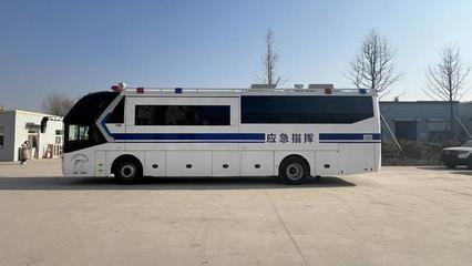 全省首輛！雙側拉廂體客車型應急移動指揮車在新區上路，提升應急保障新效能